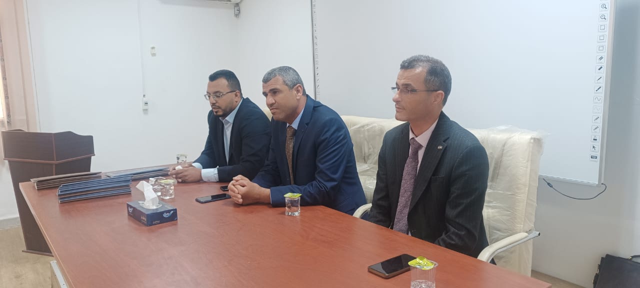 اليوم الختامي لأعمال فريق التدقيق الخارجي بالكلية